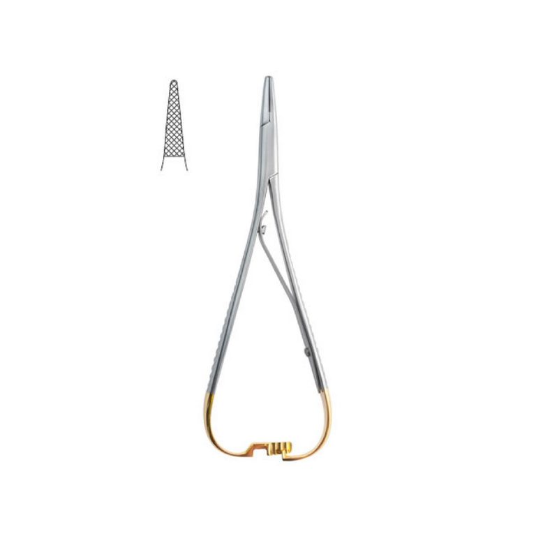 Mathieu needle holder TC tip - Wali Dental Supply