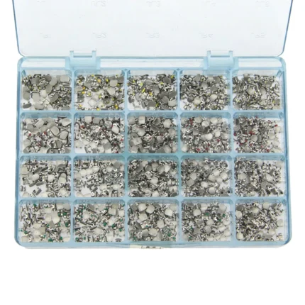 Mini Metal Brackets 50 Sets MBT