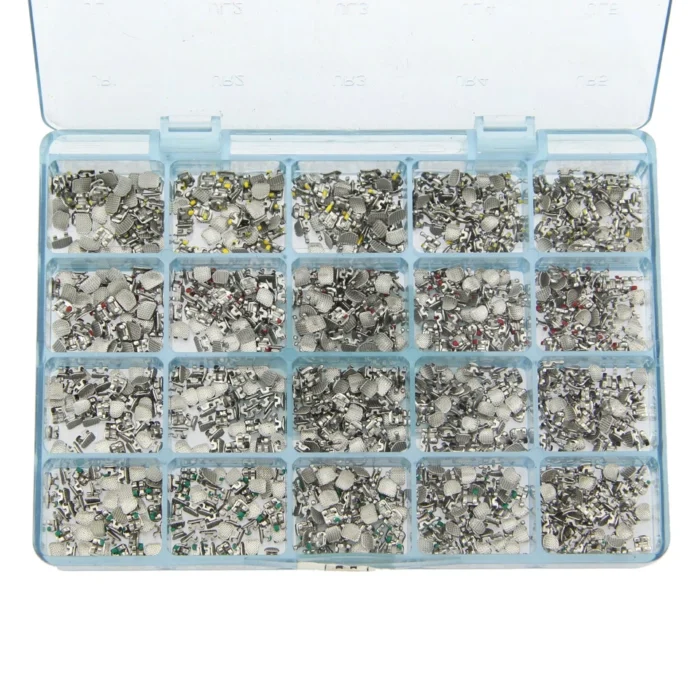 Mini Metal Brackets 50 Sets MBT Roth 0.022 - Wali Dental Supply